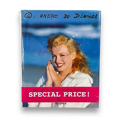 Marilyn Monroe Andre De Diennes Taschen Hardcover Photo Book 80th Birthday Ed. • $75