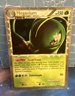 Pokémon TCG Meganium Prime Heartgold & Soulsilver 109/123 Holo Holo Rare Prime • $8.95