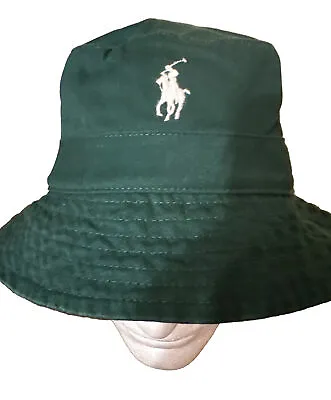 Polo Ralph Lauren Hat Men Large / Xlarge Bucket Green • $36