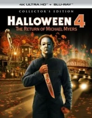 Halloween 4: The Return Of Michael Myers [New 4K UHD Blu-ray] Collector's Ed • $28.41