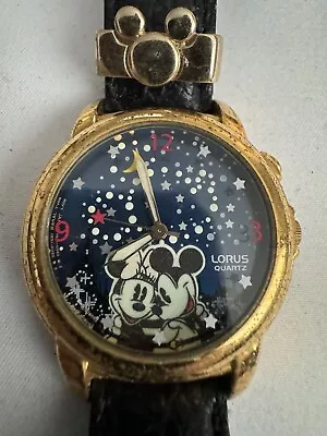 Disney Lorus Watch Unisex - Mickey & Minnie Mouse • £10.61