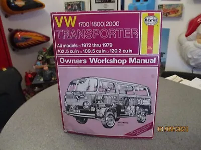 Vw Bus Transporter 1972-1979 Tune Up Shop  Service Repair Manual • $39.34