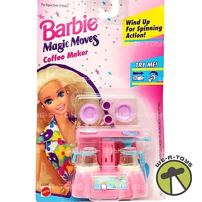 Barbie Magic Moves Wind Up Moving Coffee Maker Mattel 1995 NRFP • $35.95