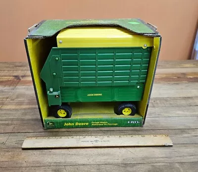 RARE Vintage Ertl John Deere Chopper Box Forage Wagon #510 1:16   NEW/NIB • $52