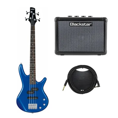 Ibanez GSRM20 Mikro Short-Scale Bass Guitar With Fly 3 Amp And Cable • $269.99