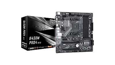 Asrock B450M PRO4 R2.0 Motherboard /T2AU • $316.80