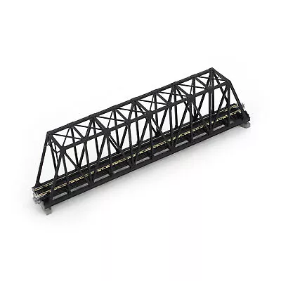 Kato USA Inc. N 248mm 9-3/4  Truss Bridge Black KAT20434 N Track • $14