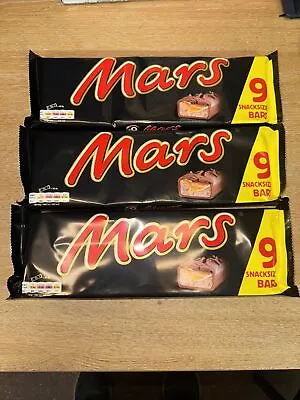 4 X 9 X 33.8g Mars Chocolate Bars Bars Best Before 28/01/24 • £14.99