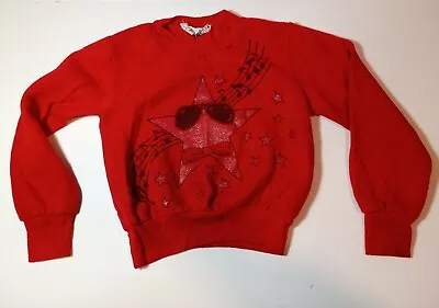 Kids Toddler Xxs Red Michael Jackson Sweatshirt Vintage 80s 1980s  • $20