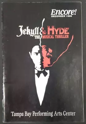 Jekyll And Hyde The Musical Thriller December 1995 Complete RARE Theater Copy • $173.57