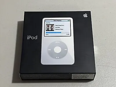 IPod Video 5th Generation White 30gb A1136 W/ Original Box - Apple Collector • $150