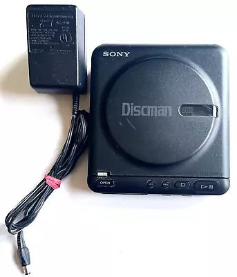 Vintage 1989 Sony Discman D-2 Compact Disc Cd Walkman Player Made In Japan Works • $79.99