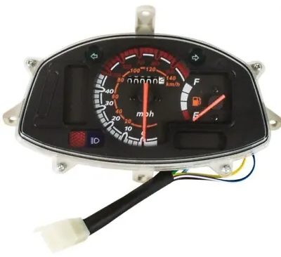 SPEEDOMETER GAUGE PANEL For 150cc GY6 TAOTAO QUANTUM 150 SCOOTER MOPED  *OEM* • $69.95
