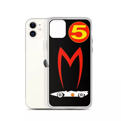 Mach 5 Speed Racer IPhone Custom Cell Mobile Phone Case (BLACK) • $19.99