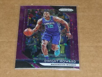 2018/19 Panini Prizm DWIGHT HOWARD PURPLE DISCO HORNETS LAKERS /75 J3942 • $3.25