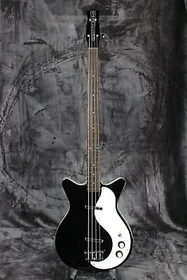 Danelectro ’59 DC Long Scale Bass Black *Free Shipping In The USA* • $599