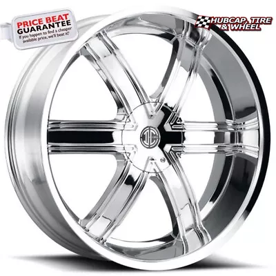 2Crave No.44 Chrome - 26X10 - 6X135 Bolt Pattern 30mm Offset (One Wheel) • $711