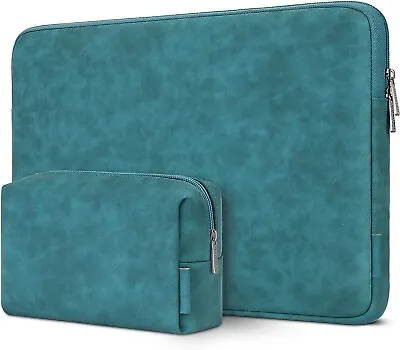 DOMISO 17.3 Inch Water-Resistant Laptop Sleeve Bag Carrying Case & Accessory Bag • £24.99
