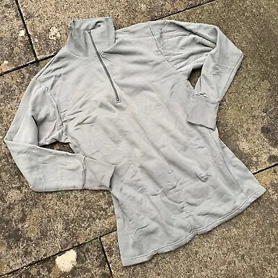Dutch Army G1 Ecw Grey Thermal Long Sleeve Top Cold Weather Base Layer Norgie • £13.99