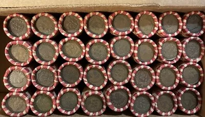 Wheat Penny Roll With Indian Head Great Mix! Wheat Cent Lot  • $11