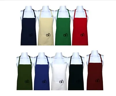 £3.25 • Buy Chef Apron Kitchen Plain Pocket Cooking BBQ Catering Butcher Unisex Gowns