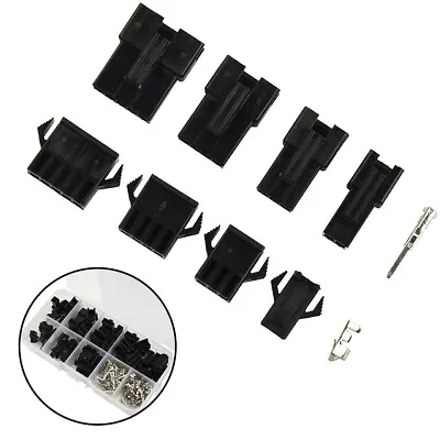 $17.53 • Buy 200 Pcs/Set 2/3/4/5Pin JST-2.54mm Dupont Terminal Wire Connector Cable Plug Kit