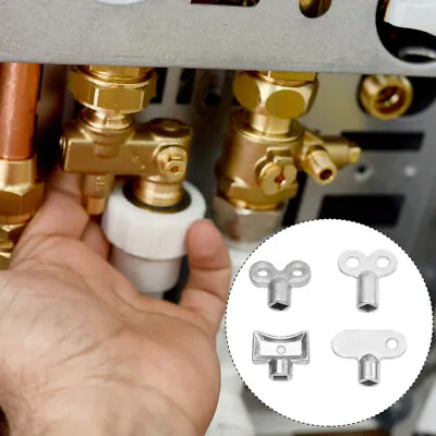 8 Pcs Radiator Plumbing Bleeder Key Heater Bleed Keys Plumbers Tool Key • £5.70