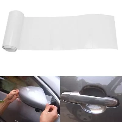 DIY Clear Vinyl Car Door Sill Edge Paint Anti-Scratch Protector Film Sheet • $11.27