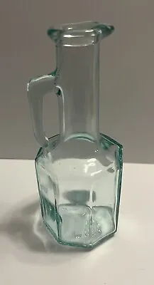 Vintage Vetreria Etrusca Glass Mod Dep Oil Dressing Decanter Made In Italy 250ml • $18.95