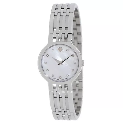 Movado 0607498 Women's 1881 Pearl Dial Quartz Watch • $432.06