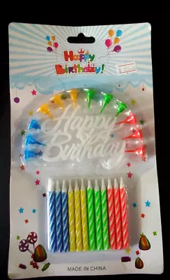 12 Magic Birthday Cake Candles Party Christmas No Cream • $5.30