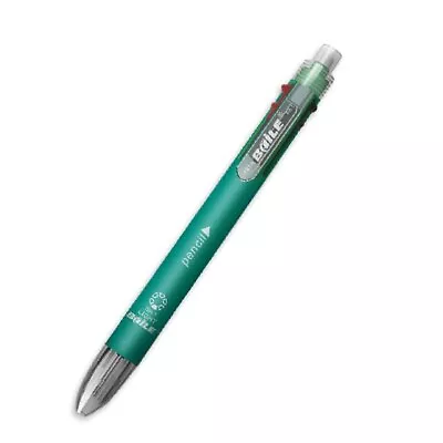 New 6 In 1 MultiColor Pen Retractable Ballpoint Pen With Eraser Writing Supplies • $6.05
