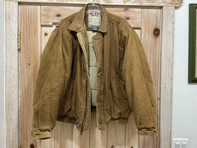 $37.77 • Buy Pacific Trail Sportswear Men's Vintage  Tan Corduroy  Jacket  Fully Insulated