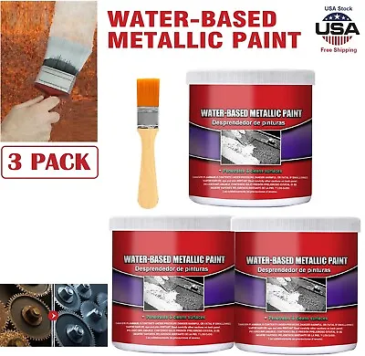 3pcs Car Anti-Rust Chassis Rust Converter Water-Based Primer Metal Rust Remover • $17.99