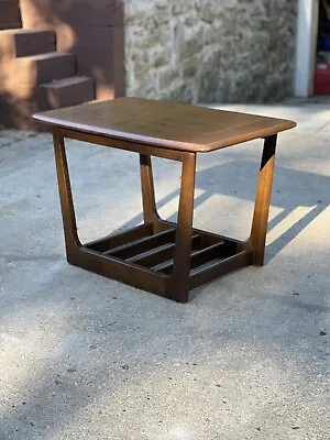 Vintage Mid Century Lane Sleigh Leg End Table • $450