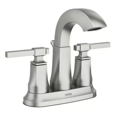Moen Ayda 84728SRN 2 Handle Bathroom Sink Faucet Brushed Nickel • $45