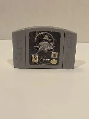 Mortal Kombat Mythologies: Sub-Zero (Nintendo 64 1997) N64 Authentic Tested • $22