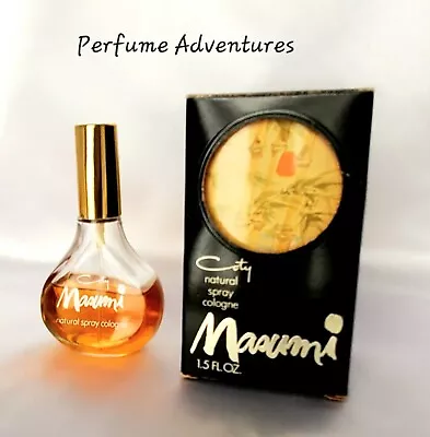 ~ Masumi ~ By Coty From Late 1960's  Spray Cologne Unused In Original Box!! • $65