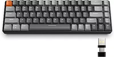 ZIYOU LANG K68 60% Compact 68Keys Portable Business/Gaming Wireless Keyboard • $39.99