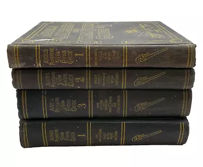 Audels Plumbers And Steam Fitters Guide Volumes 1-4 Illustrated 1949 • $35