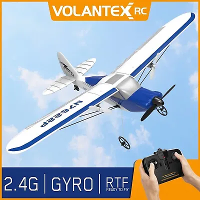 Rc Radio Controlled Remote Control Airplane Volantex Sport 2.4g Plane Aircraft • £39.99