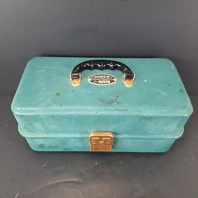 Vintage UMCO Model 133U Tackle Box Utility Storage With Fishing Accessories • $37.59