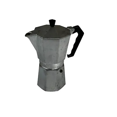 Stovetop Espresso Kettle Metal Aluminum Teapot Coffee Pitcher Made In Italy • $16.24