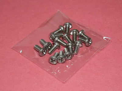 MIL-SPEC R-390 Series Stainless Steel Top & Bottom Cover Screws - Set Of 16 • $7.99