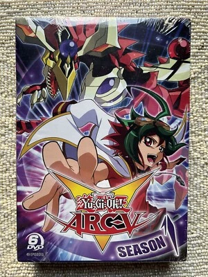 $4.50 • Buy YU-GI-OH ARC V TV SERIES THE COMPLETE SEASON 1 New Sealed 6 DVD Set 49 Episodes