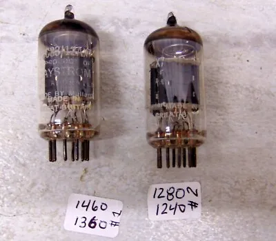 $89.99 • Buy 2  Excellent Very Strong Rare 161 Coded Mullard 12ax7  Tubes  #ED40