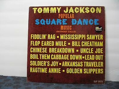 Tommy Jackson 33 Rpm Popular Square Dance Music (w/o Calls) Vg++ • $10