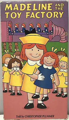 Madeline & Toy Factory VHS Video Tape Golden Books Kids Cartoon BUY 2 GET 1 FREE • $8.99