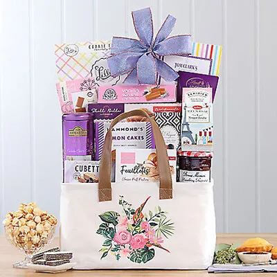 Better Than Flowers: Mother's Day Gourmet Tote Gift Basket From Great Arrivals • $79.99