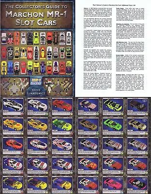 2006 MARCHON MR-1 Slot Car History Guide 12 SIDES NICE! • $24.99